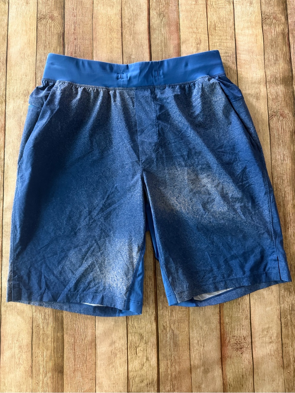 lululemon athletica Men's Blue Athletic Shorts